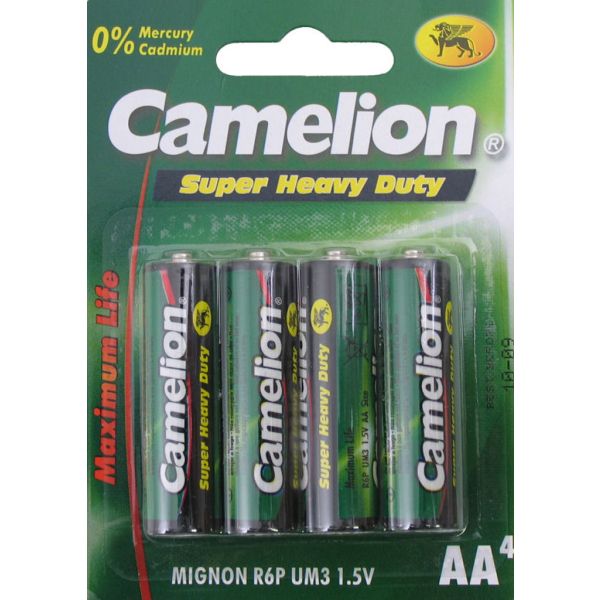 Batterij Camelion R6/AA 1.5V  (4-stuks)