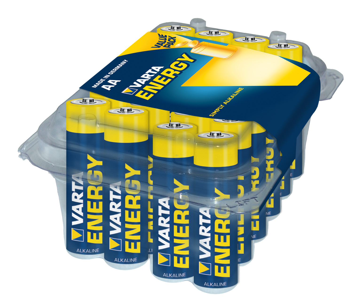 Batterij VARTA Energy Alkaline AA/LR6 Batterij  (Box a 24 stuks)