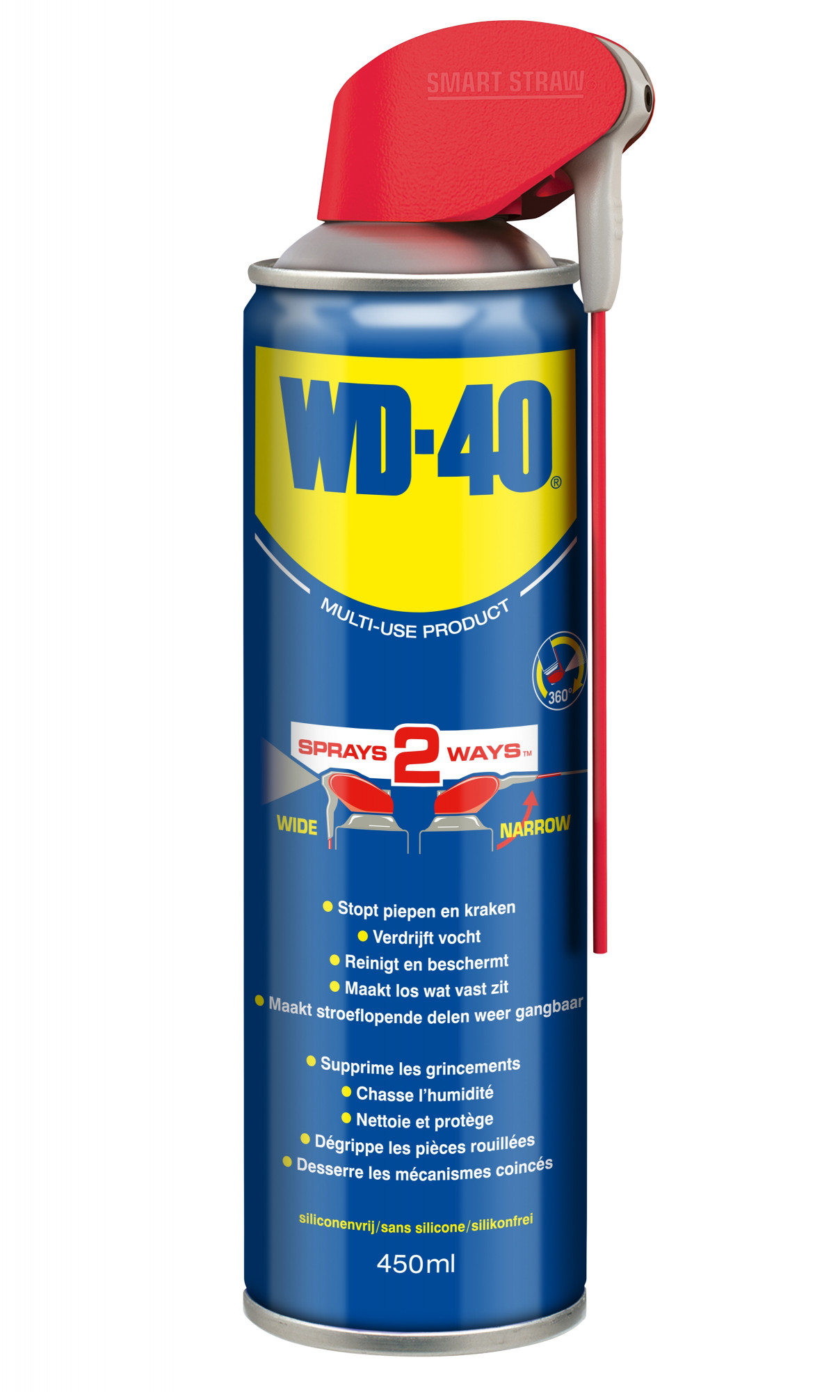 Multispray WD-40 met smartstraw - 450 ml