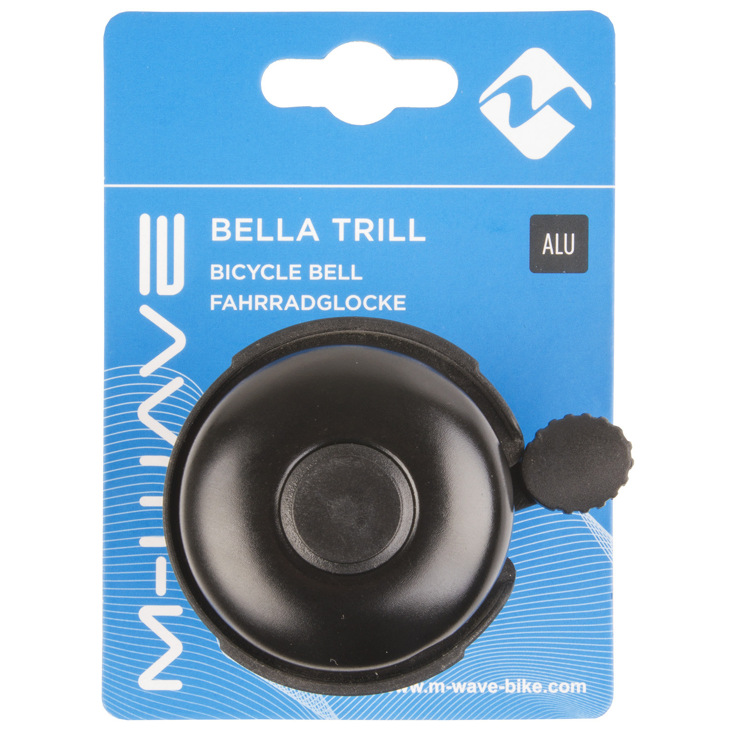 Fietsbel M-Wave Bella Trill ø53mm – zwart